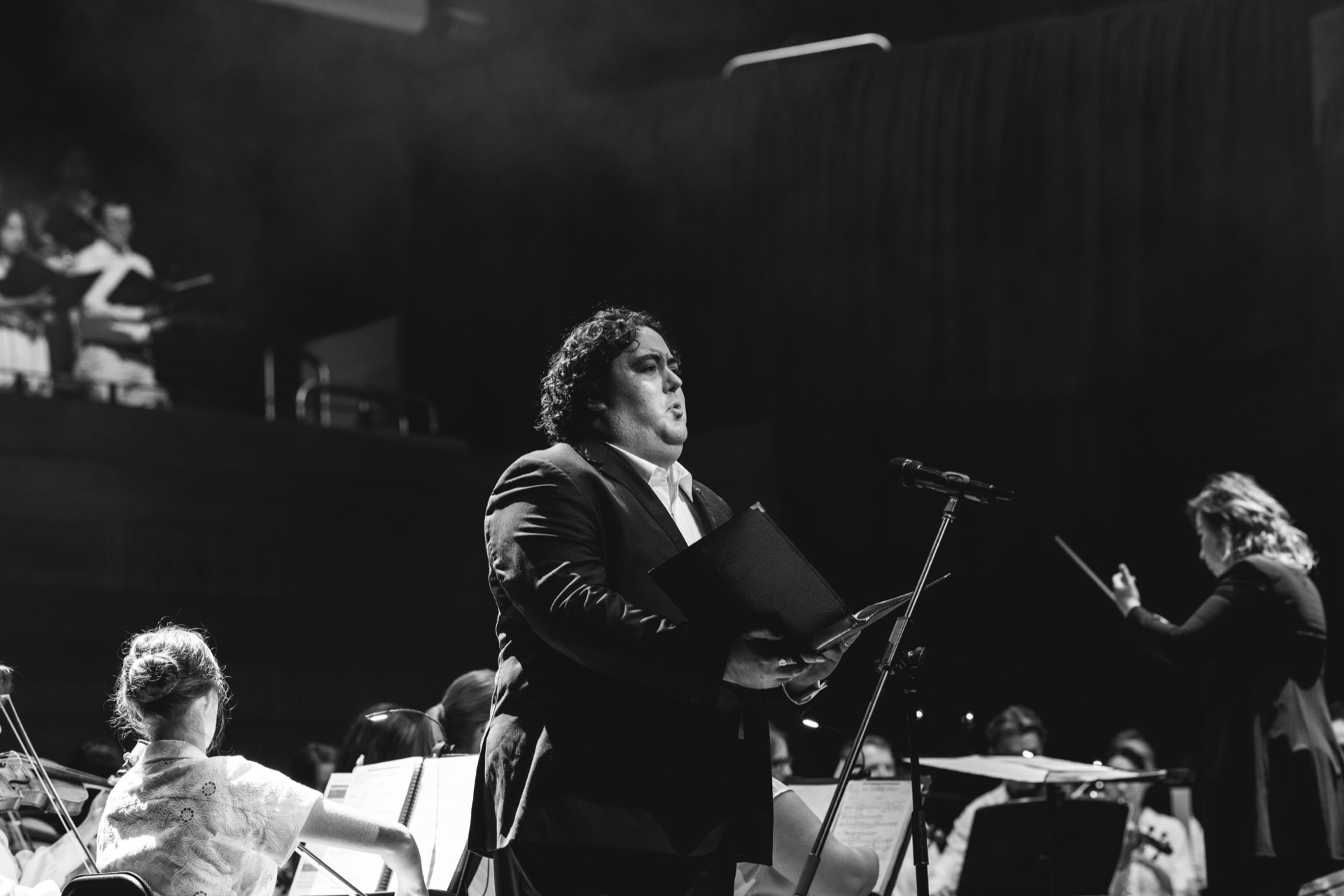 AChA ensemble during a live worship concert in Sydney