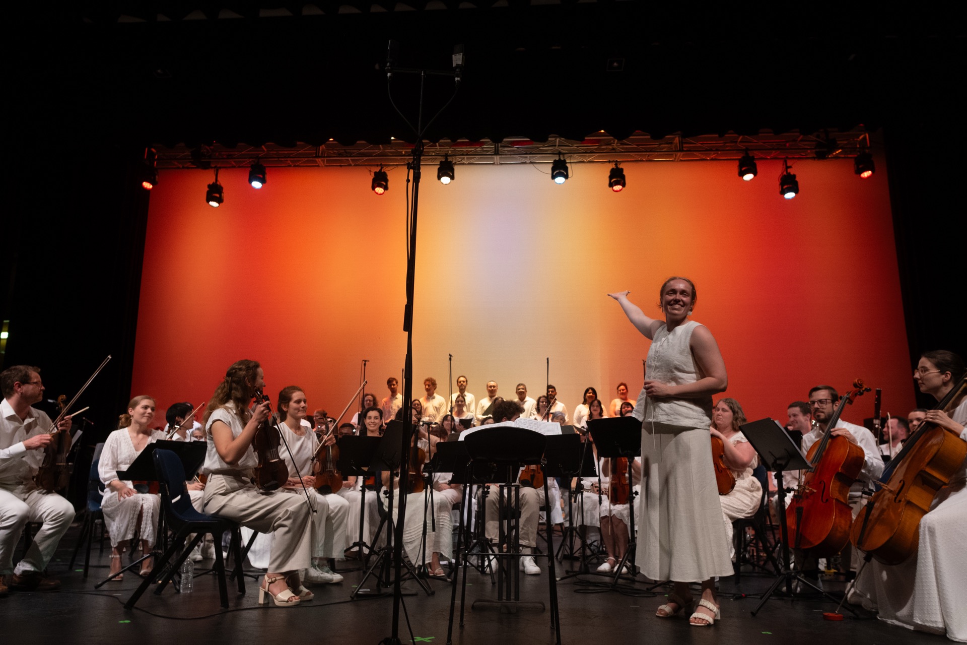 Australian Christian Arts orchestra and choir gathered in a Sydney heritage church, embodying the conviction that the Church needs the artist's vision