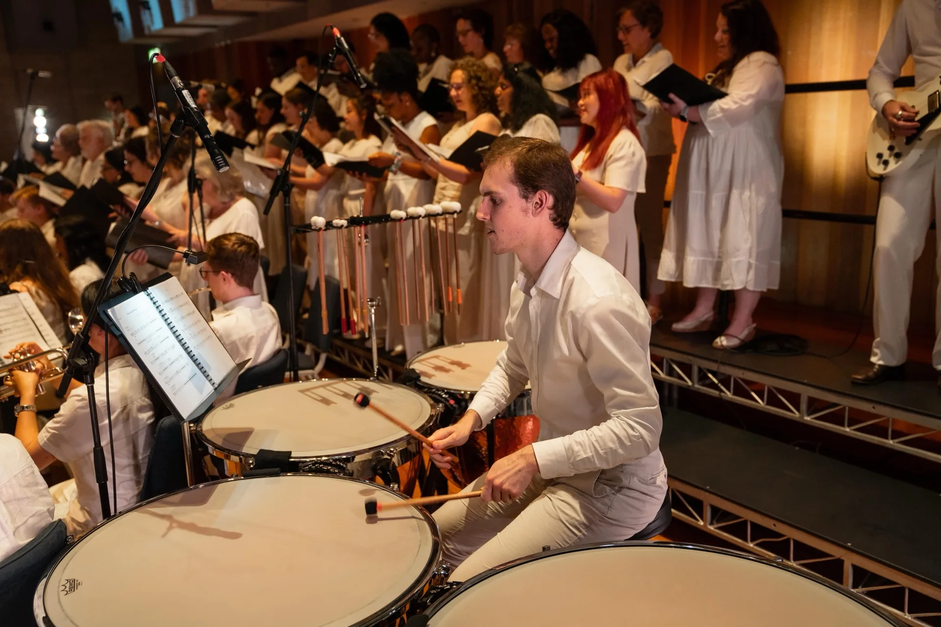 Australian Christian Choir performing Handel's Messiah in Sydney concert hall
