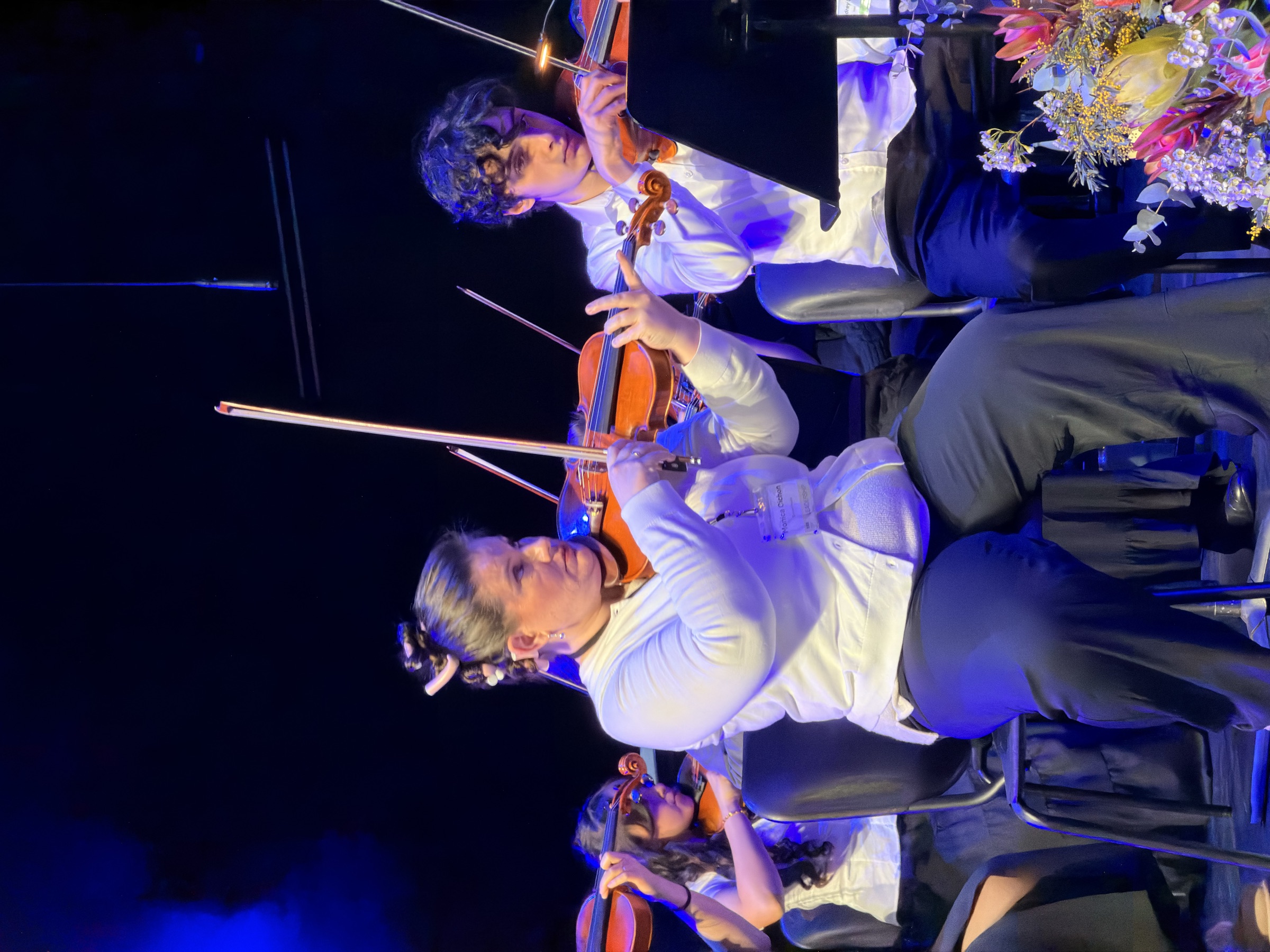 String section players performing at the Australian Christian Proms, Sydney.