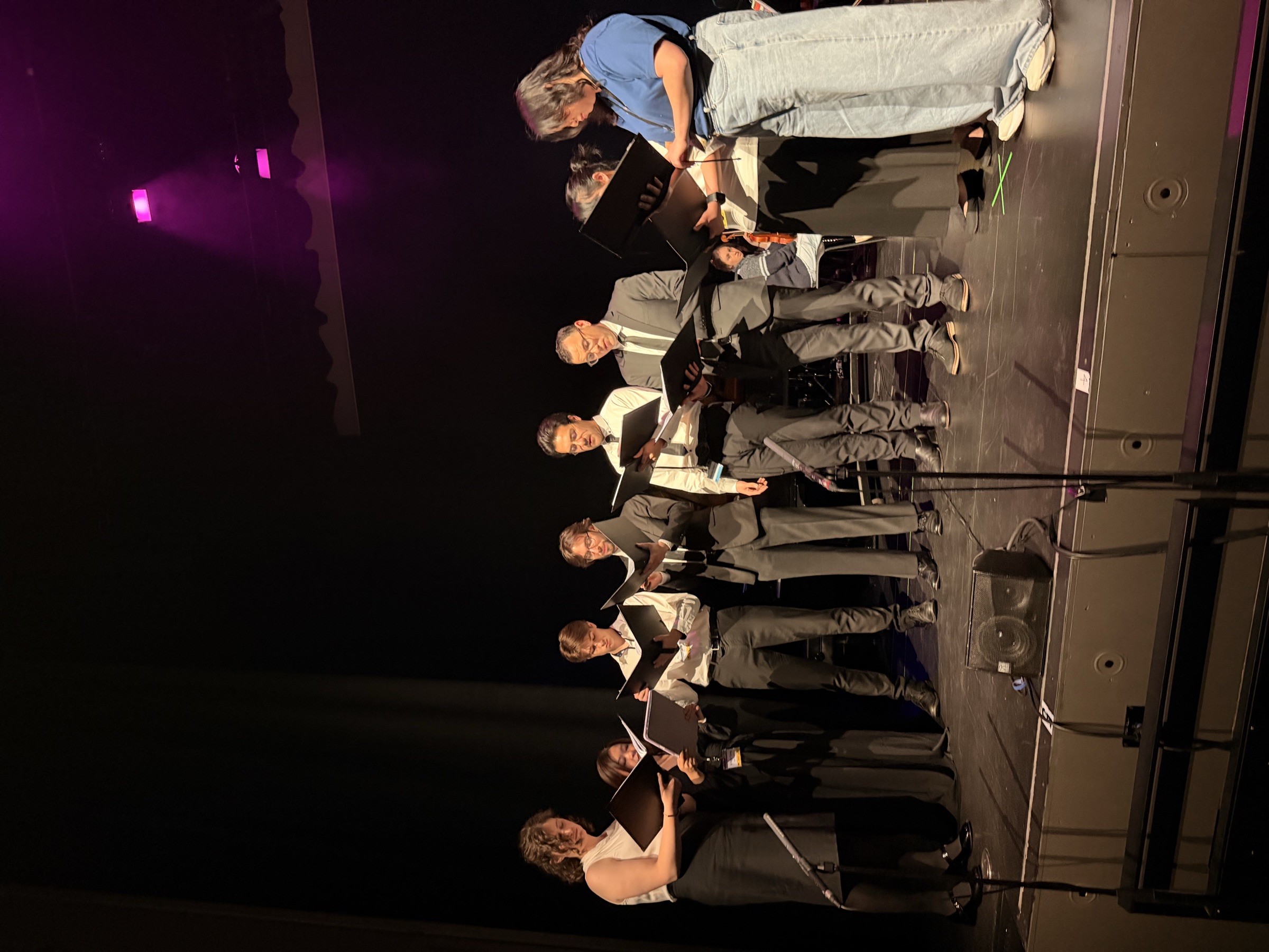 Members of the choir performing together at the Australian Christian Proms, Sydney.